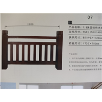 厦门水泥仿真木栏杆厂家款式图片