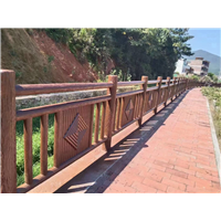 南平定做GRC仿木栏杆