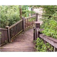 泉州公园水泥木纹栈道景观厂家环保选择