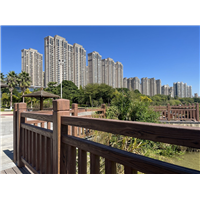 漳州长泰水泥仿木栏杆 泉州防护栏杆厂家直销