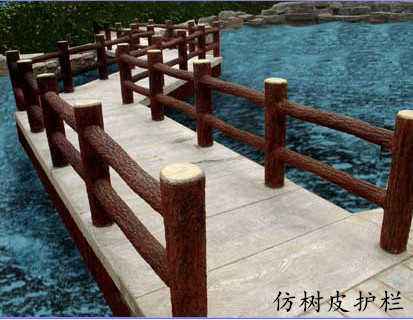 福州市水泥仿木栏杆价格
