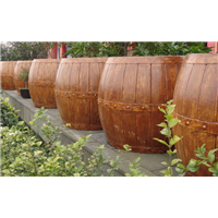 龙岩水泥仿木花箱  龙岩水泥仿木栏杆哪家好 