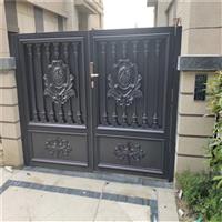 成都铁艺大门设计制造厂商 加厚防盗 造型新颖 欢迎来电