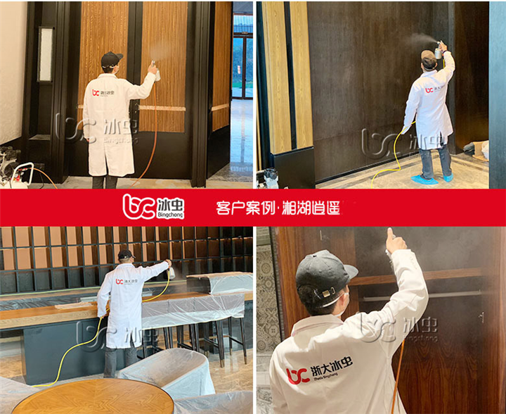 浙江西湖山庄甲醛治理 