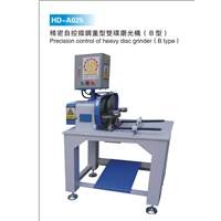 HD-A025 精密自控微調雙碟磨光機 