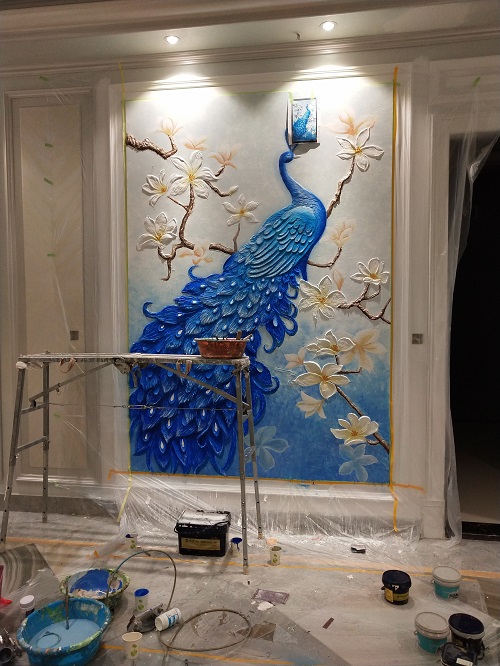 唐山浮雕壁画作品公司 
