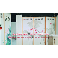 承德市栾城县一亩三分地餐饮店内墙**绘壁画 