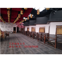 唐山餐厅墙绘装饰 