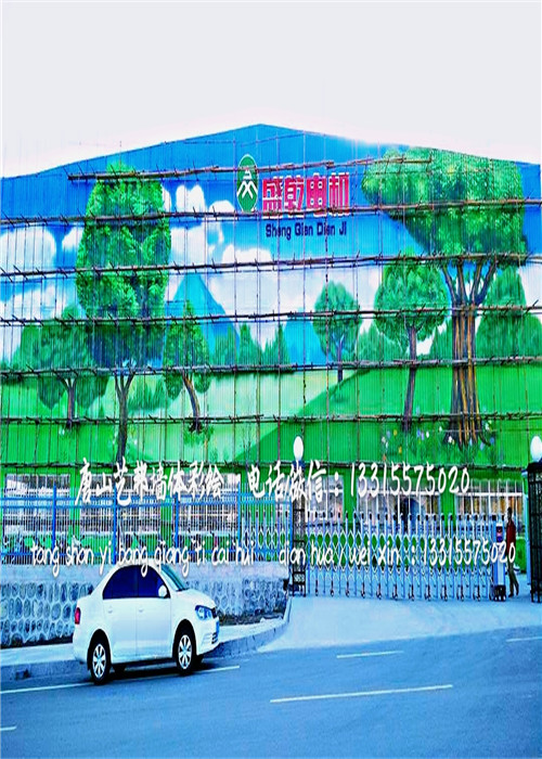 唐山3D墙绘 