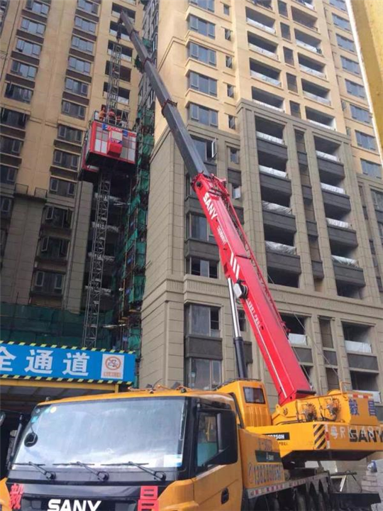 清远吊车租赁公司 