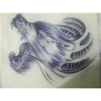 泉州鹏海纹身学员纹身手稿一 