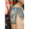 半甲纹身新作|泉州鹏海刺青纹身