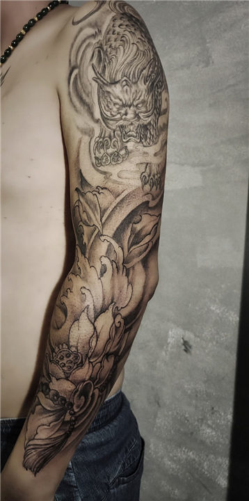 乐山纹身作品