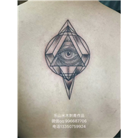 乐山纹身作品