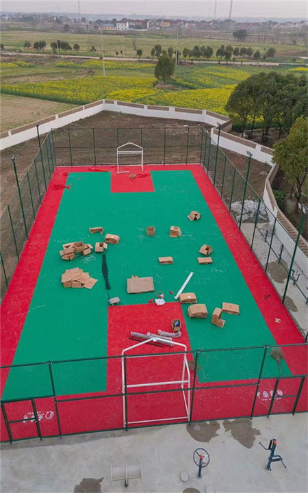咸宁塑胶篮球场