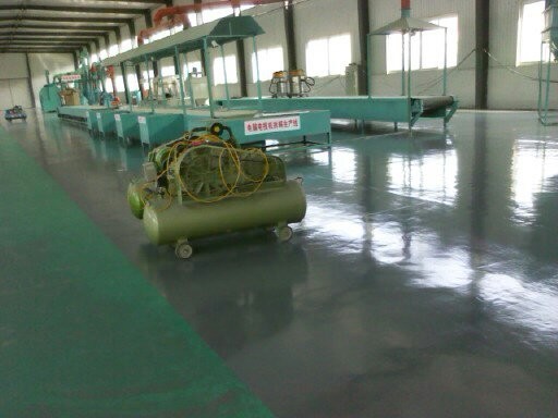 河北地坪漆-河北环氧地坪漆 工程案例之天宝再生资源公司地坪漆施工3 