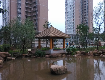 滨州防腐木凉亭 