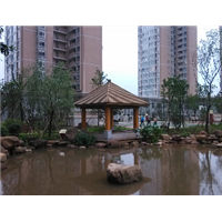 滨州防腐木凉亭 