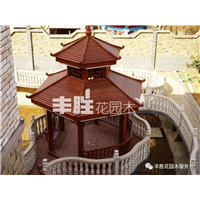滨州防腐木凉亭 