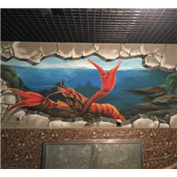 南充大地彩绘,努力将每一个工程做成精品 