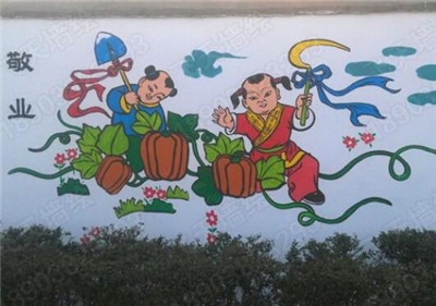 南充酒店会所壁画,景观石制作 