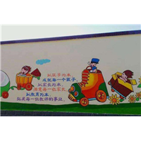 南充墙绘,游乐场彩绘 