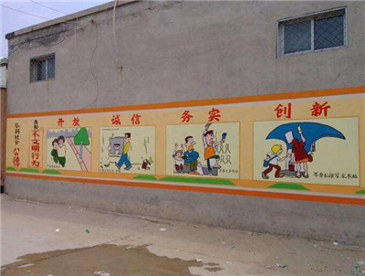 南充酒店会所壁画,壁画 