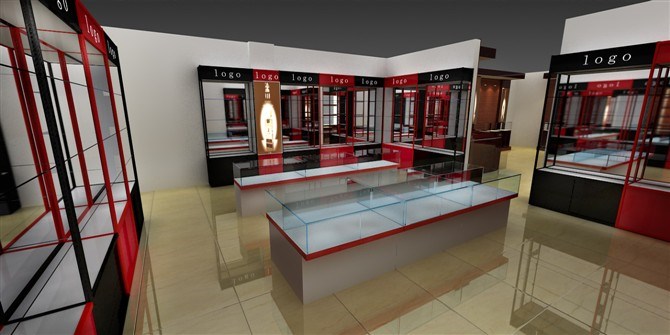 西安钛合金展柜 