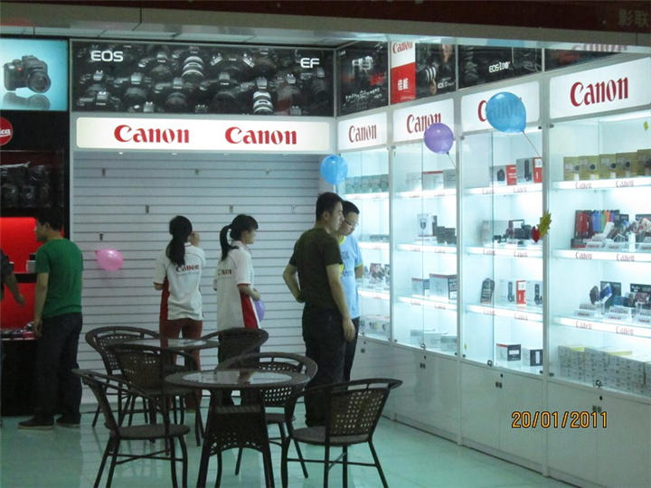 西安烤漆展柜 