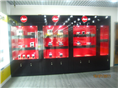 西安烤漆展柜 