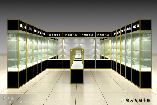 西安钛合金展柜 