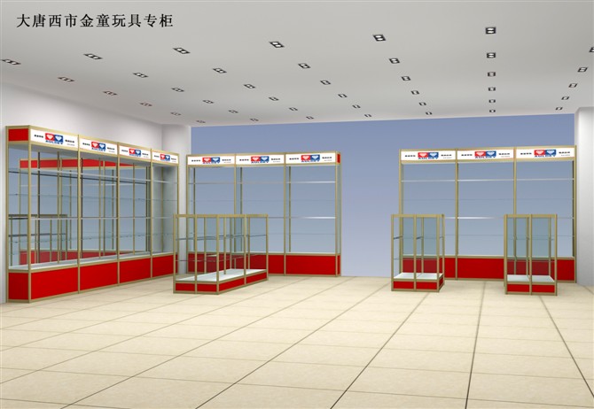 西安钛合金展柜 