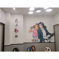 温州景区文化墙彩绘