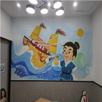 温州3D文化墙彩绘