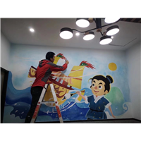 温州3D文化墙绘