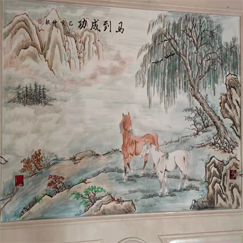 温州展厅彩绘