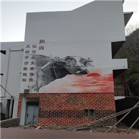 温州文化墙彩绘电话