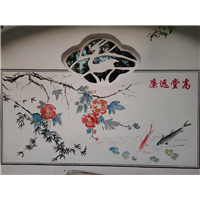 温州景区文化墙彩绘