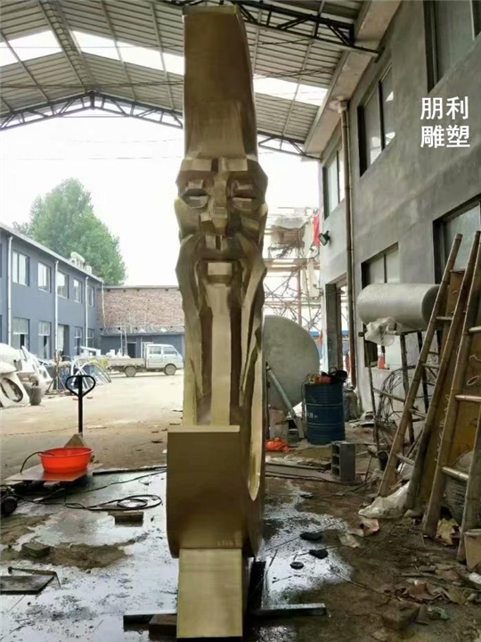 日月星辰不锈钢城市景观雕塑