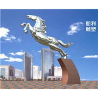 不锈钢马雕塑动物雕塑