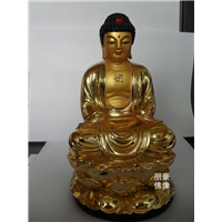 露天大型释迦牟尼佛像，铸铜佛像