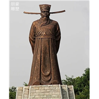 标准街头包拯神像美陈供应商