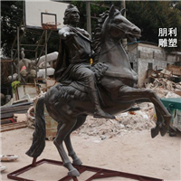 古代状元郎铜雕塑 古代人物铜雕塑