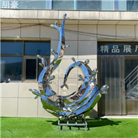 广场景观海浪雕塑**镂空雕塑城市海浪花雕塑制作观赏型