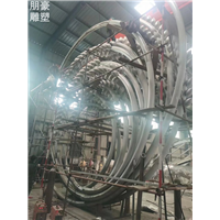 标志稻穗雕塑生产商商场谷物雕塑素材