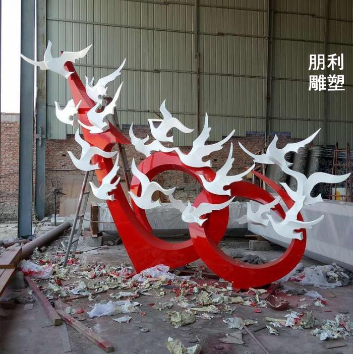 铸铜鸽子雕塑，飞禽摆件，铜鸽子
