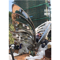 户外不锈钢摆件城市广场景观蝴蝶雕塑