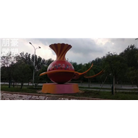 地产精神堡垒花瓶雕塑工厂大型景观瓶子雕塑优选