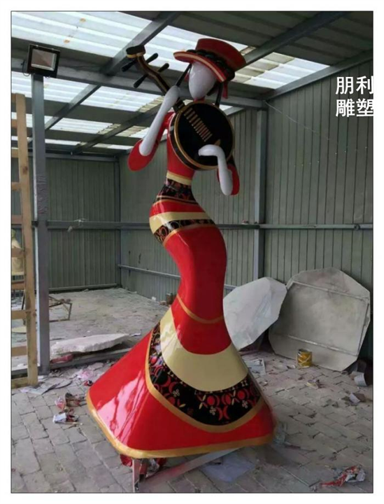 吹唢呐人物铜雕