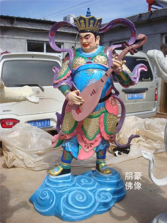 四大天王佛像彩绘